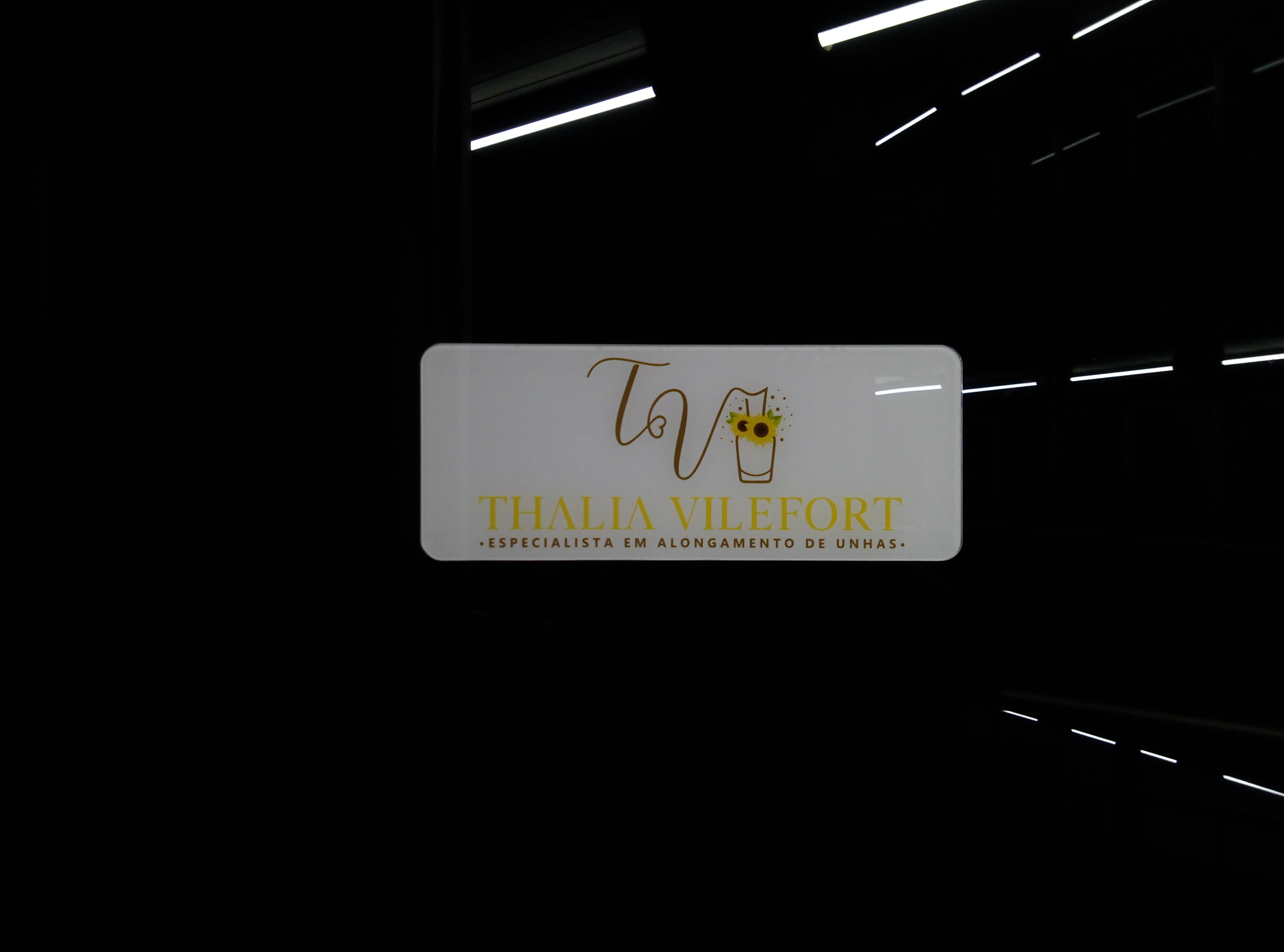 Placa de Sinalização para Porta em Acrílico com Impressão Digital - Placas de Porta - Imagem 9